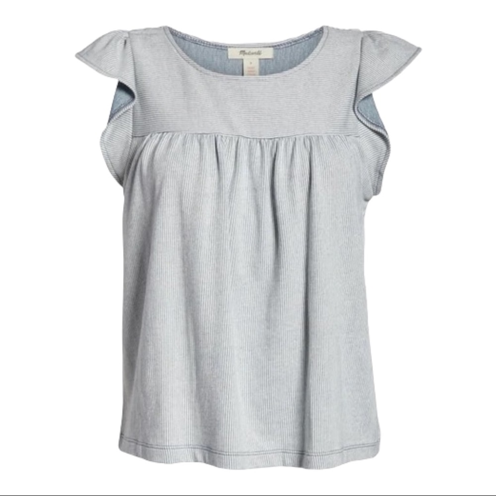 Madewell | Ruffle-hem Pajama Top